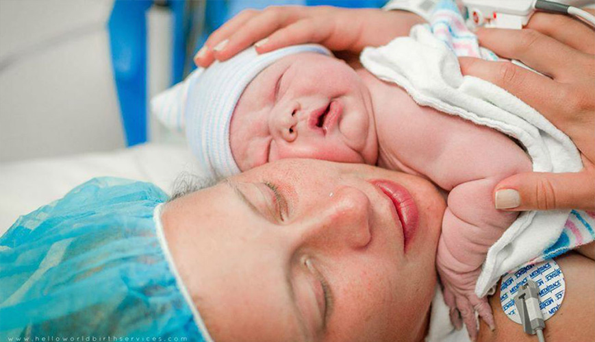 O parto ideal é aquele mais seguro para a mãe e para o bebê